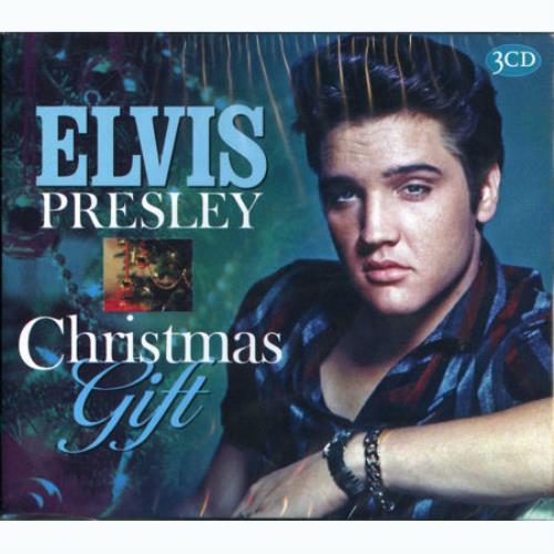 Elvis Presley Christmas Gift Dutch 3-CD album set (Triple CD